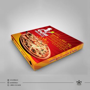 طراحی بسته بندی جعبه پیتزا