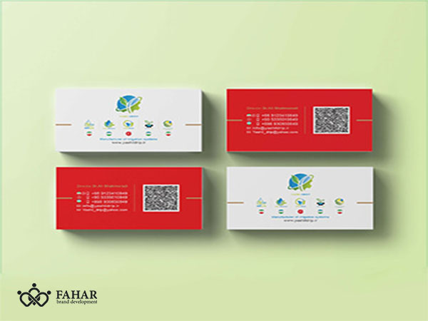 طراحی و چاپ کارت ویزیت شرکت یاشیل قطره