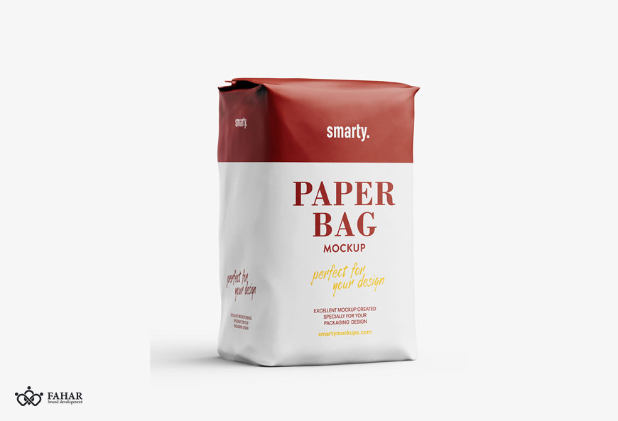 طراحی بسته بندی پاکتی شکر