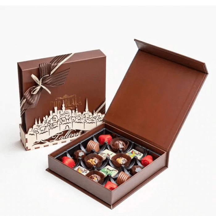 طراحی بسته بندی باکس و جعبه شکلات و شیرینی