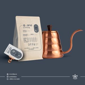 طراحی بسته بندی قهوه آنا کافه