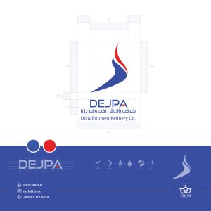 طراحی لوگو شرکت دژپا