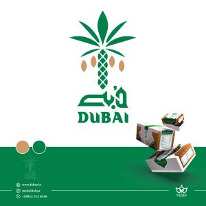 نمونه کار طراحی لوگو خرما Dubai