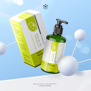 طراحی بسته بندی و لیبل مایع لکه بر لایمسک
